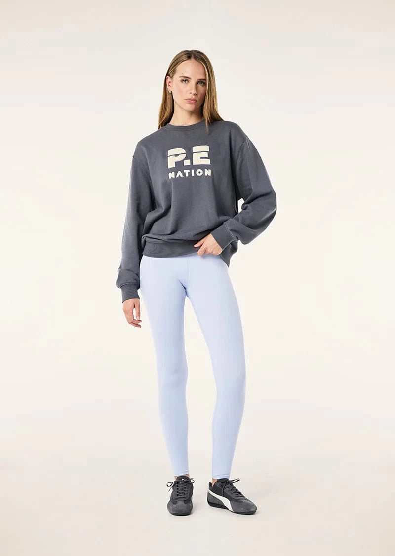 P.E Nation Sweaters Heads Up 2 Sweat - Thunder Blue