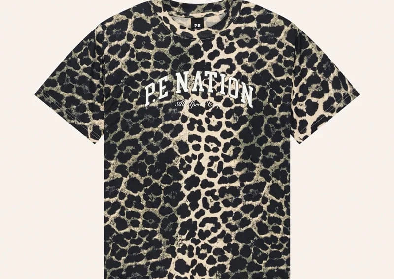 P.E Nation Tees Heritage Tee - Leopard