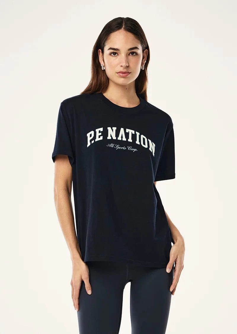 P.E Nation Tees P.E Nation | Heritage Tee - Dark Sapphire