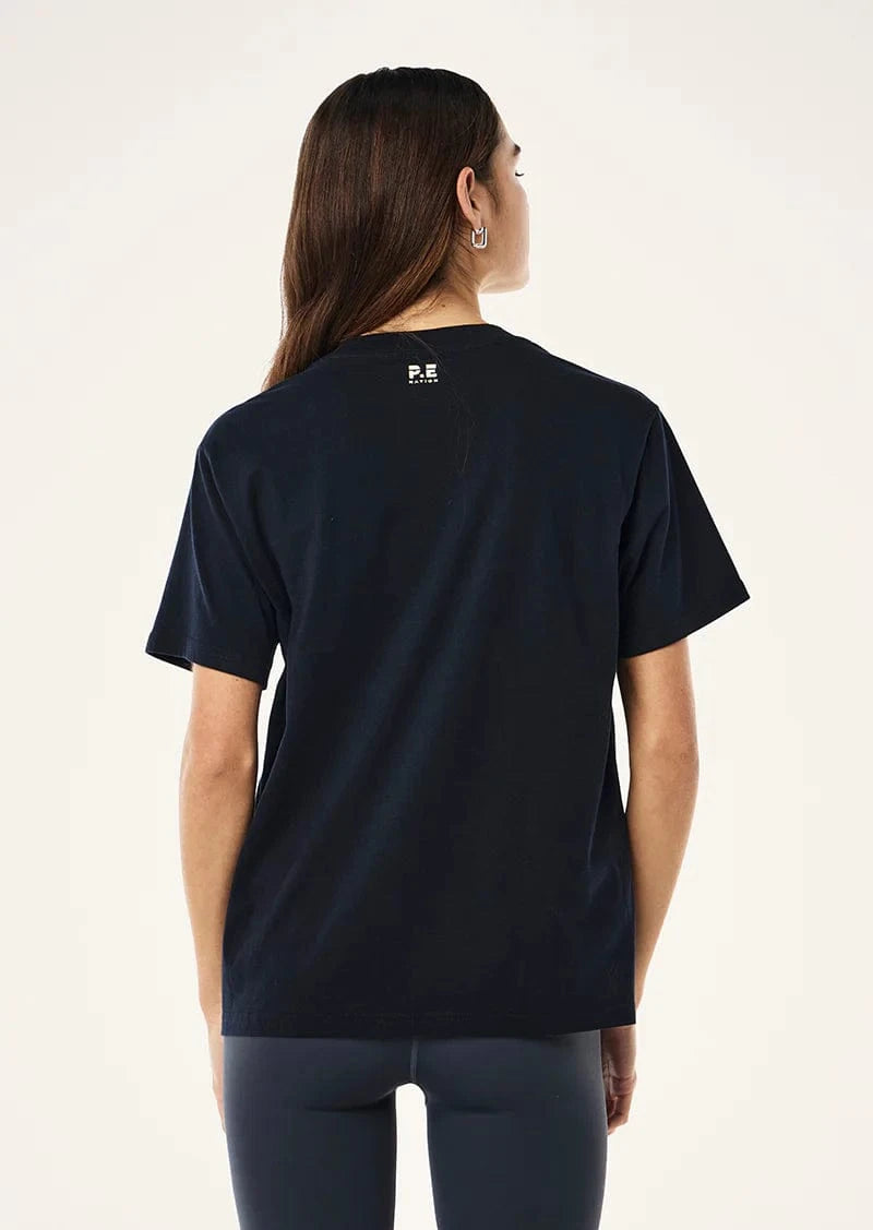 P.E Nation Tees P.E Nation | Heritage Tee - Dark Sapphire