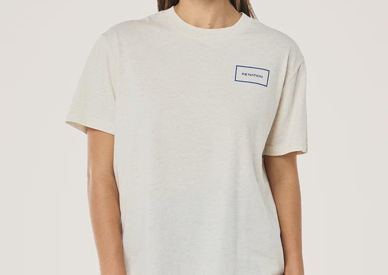 P.E Nation Tees P.E Nation | Kite 2 Tee - Oat Marle