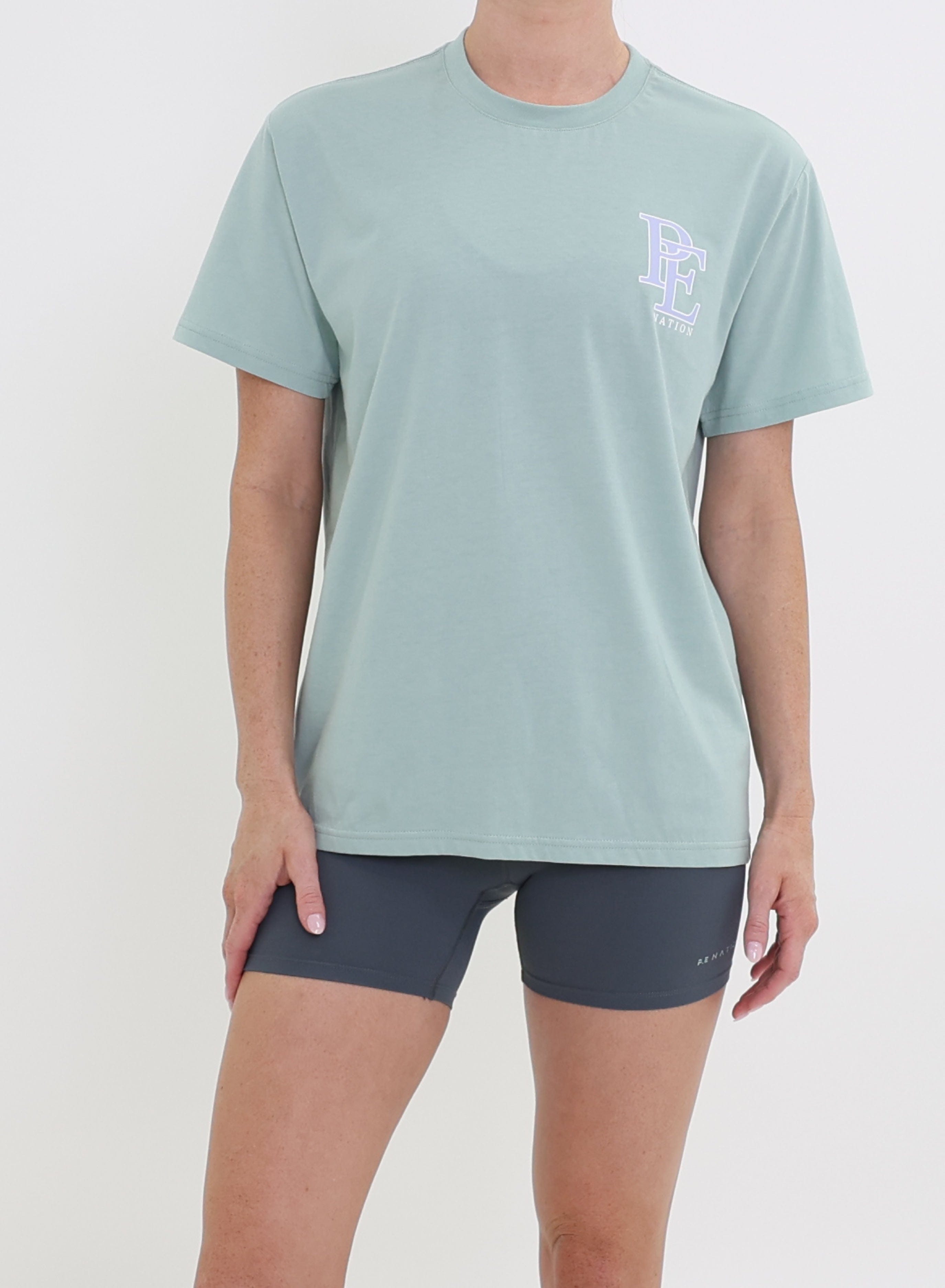 P.E Nation Tees Summit Tee - Dusty Mint