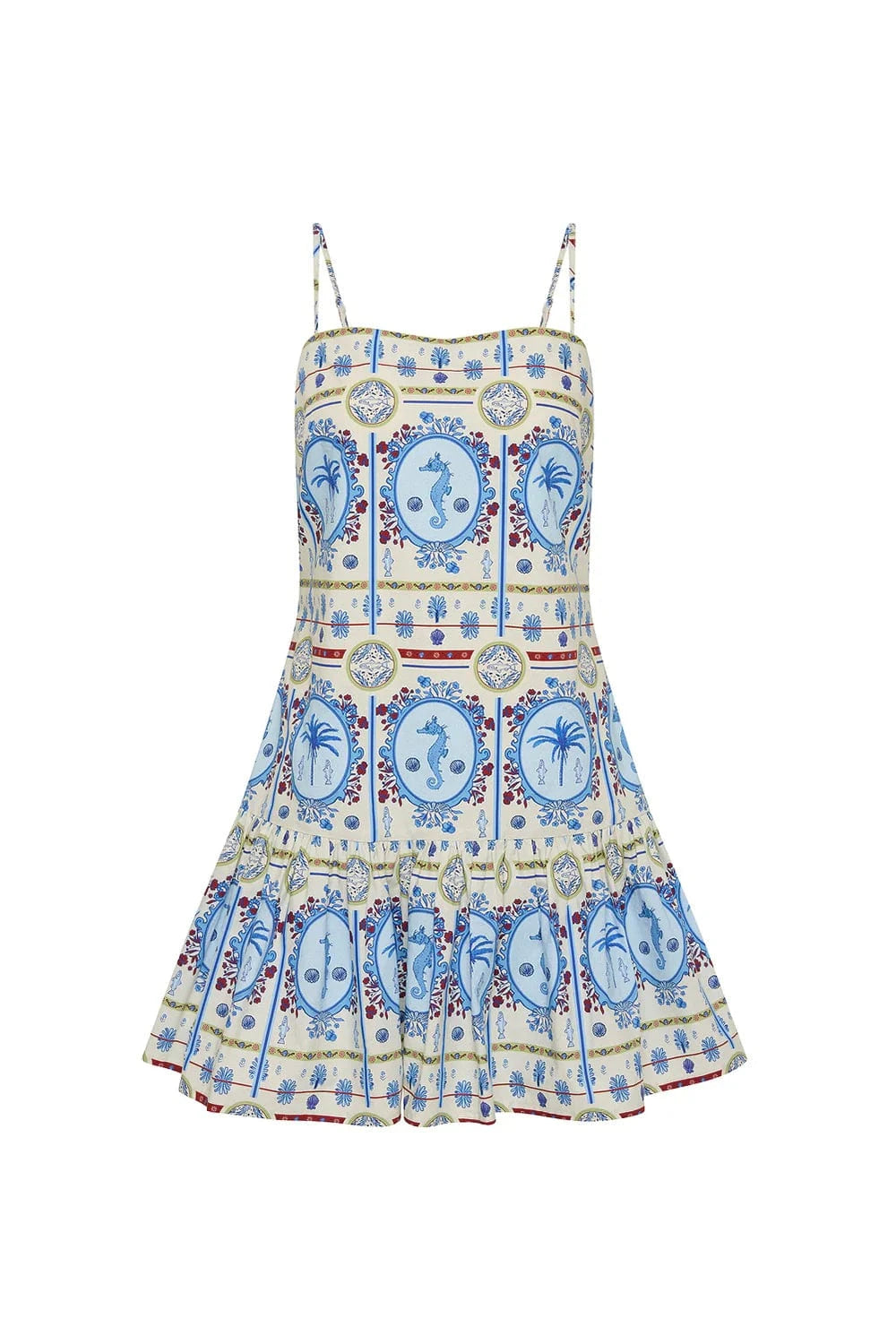 Palm Noosa Dresses Lima Dress - Lagoona Tile