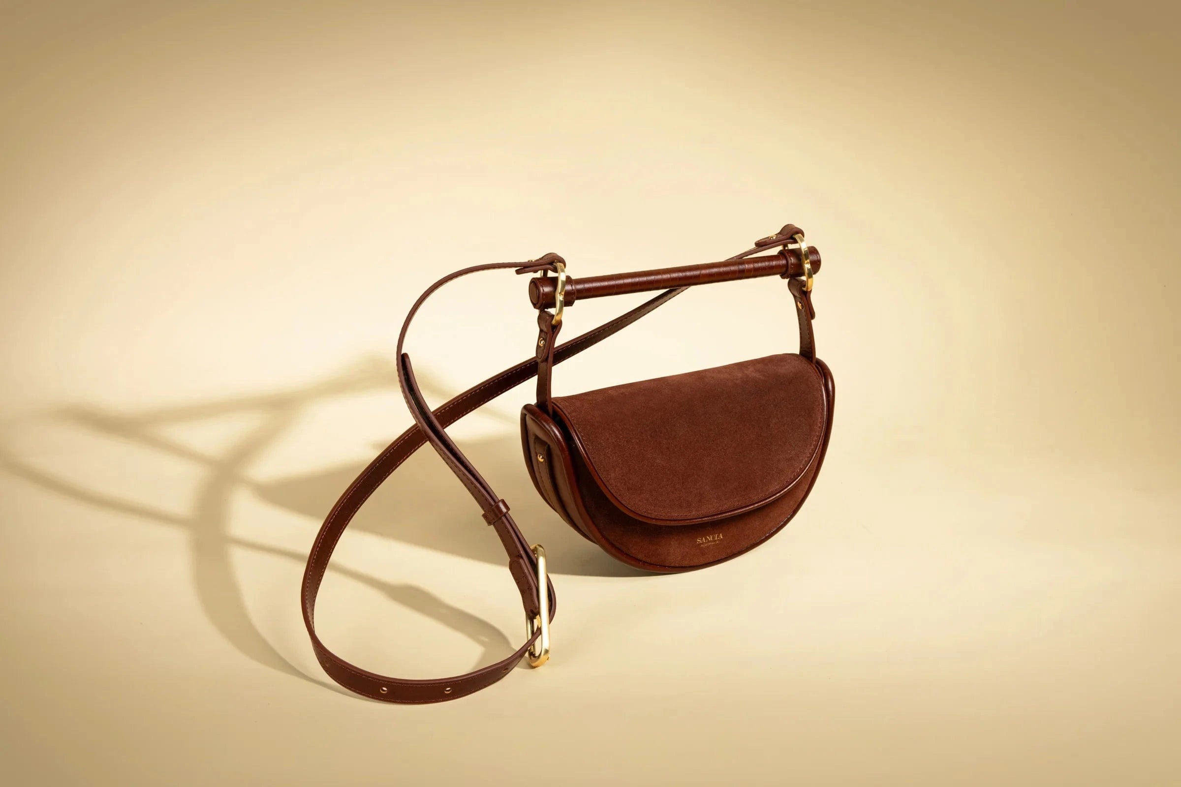 Sancia Handbags - Small The Verin Bag - Cocoa