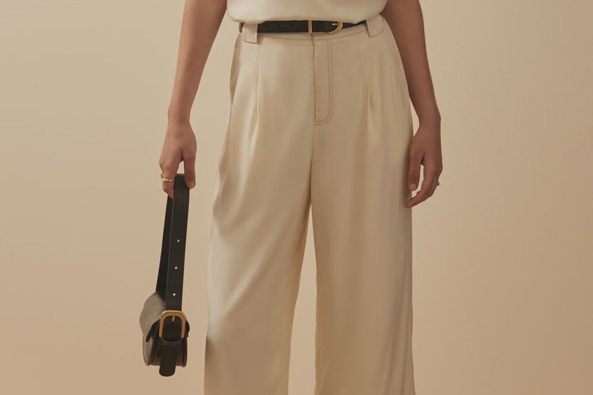 Sancia Pants - Casual Sancia | The Alys Pants - Pannacotta