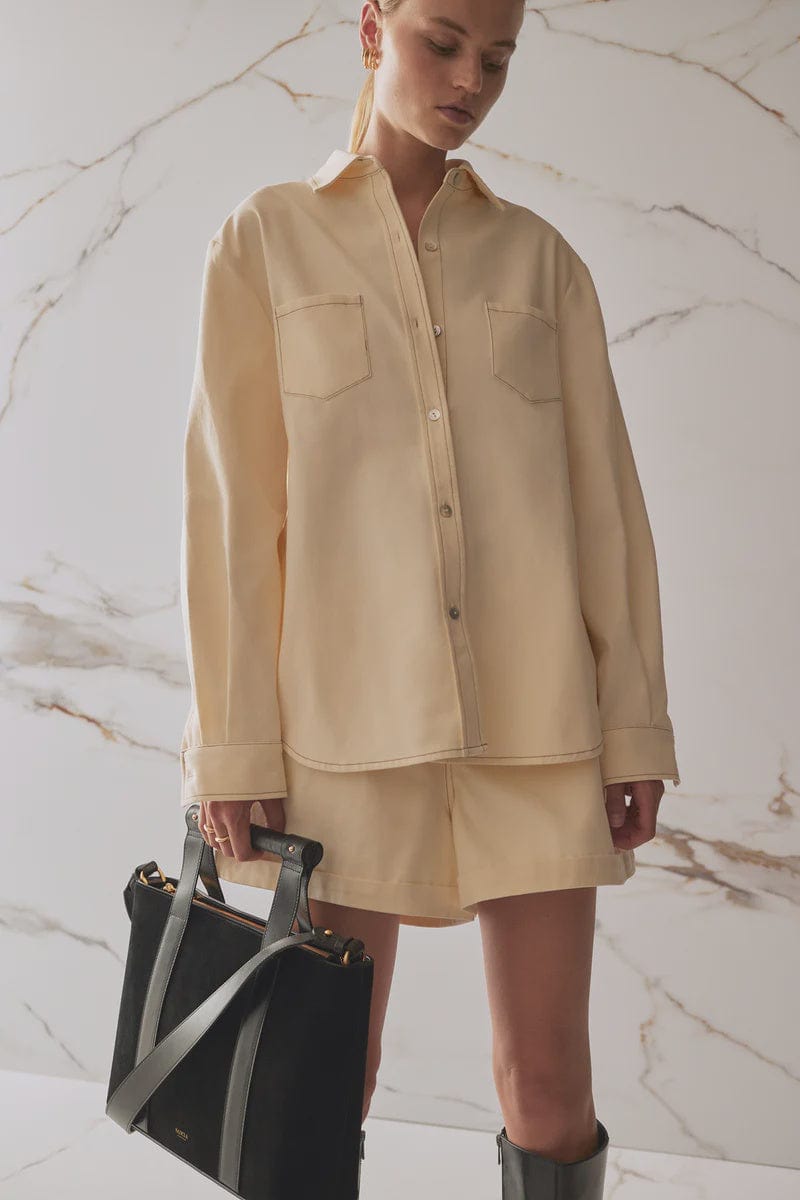 Sancia Shirts The Emmett Overshirt - Moonstone