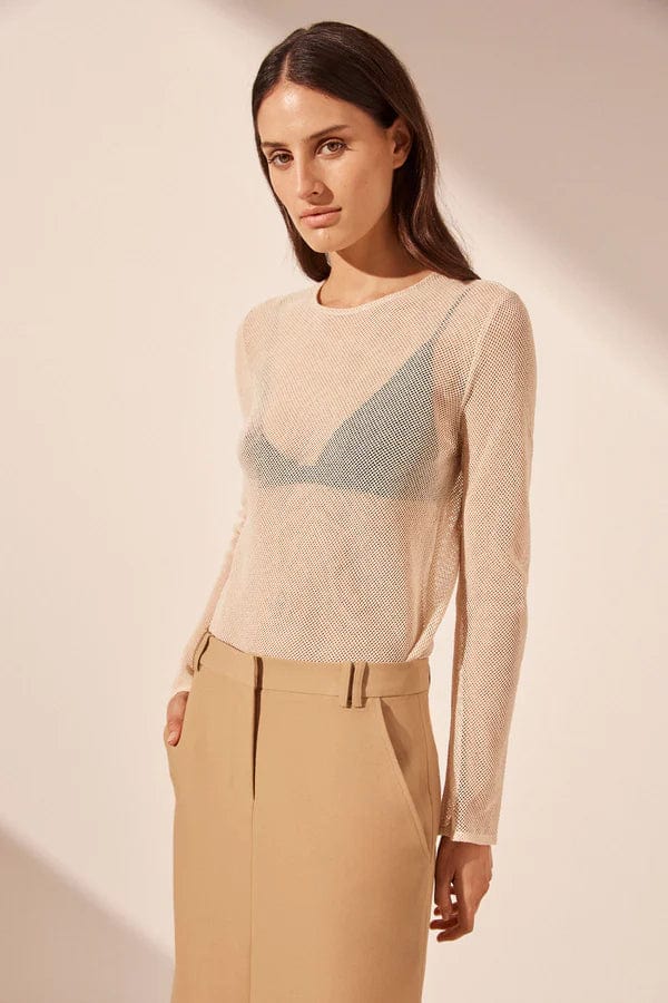 Shona Joy Skirts - Formal Shona Joy | Irena Side Split Maxi Skirt - Wheat