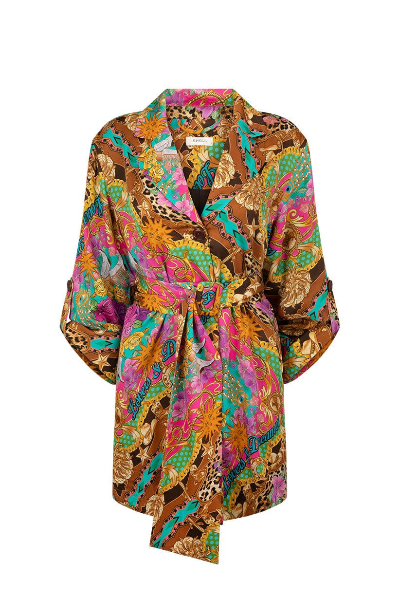 Spell Dresses - Boho Spell | Lovers & Dreamers Blazer Dress - Cosmos Pink