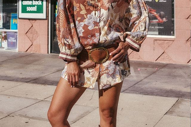 Spell Dresses Volcano Goddess Shirt Dress - Coconut