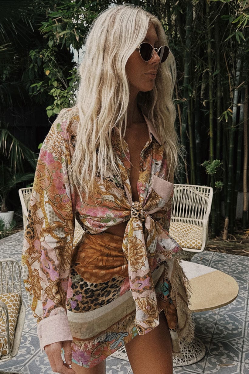 Spell Shirts - Boho Spell | Lovers & Dreamers Shirt - Champagne Peach