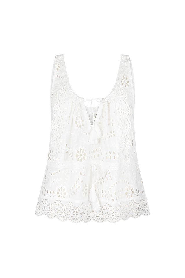 Spell Tops - Boho Yaya Lace Cali - Antique White