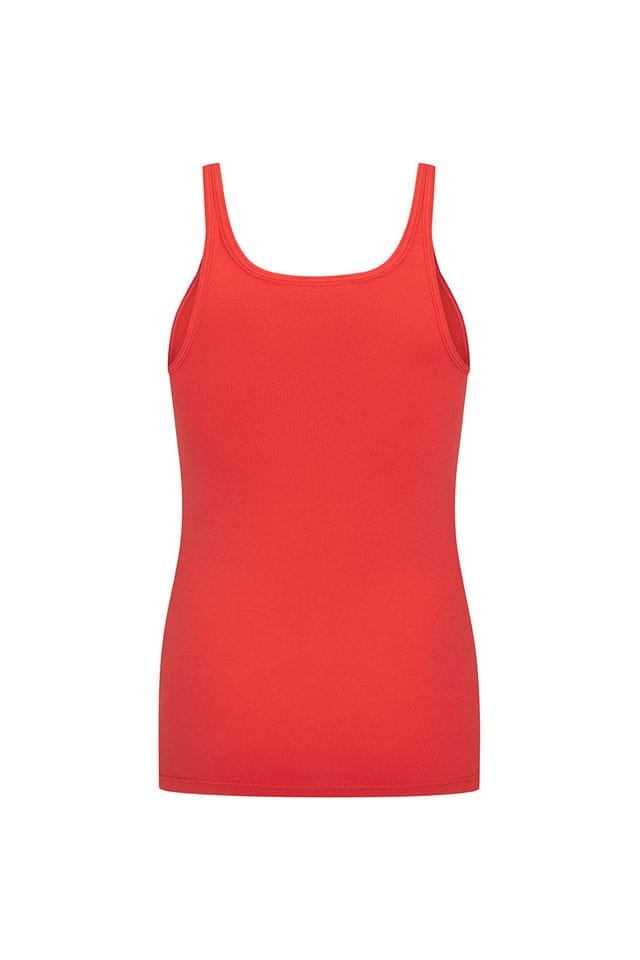 Spell Tops - Tanks Marina Piccola Singlet - Poppy