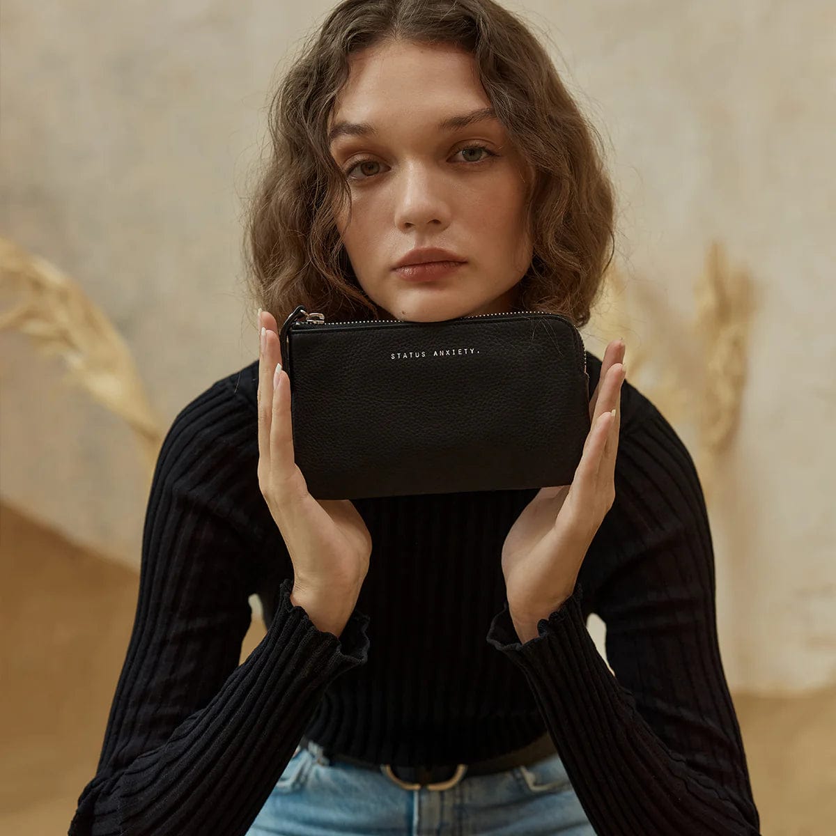 Status Anxiety Bags Status Anxiety | Smoke & Mirrors Wallet - Black