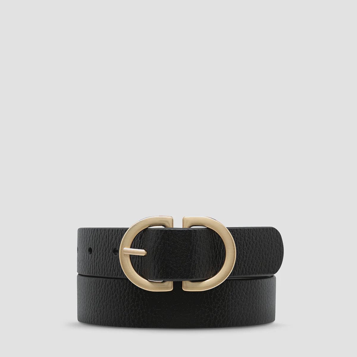 Status Anxiety Belts Status Anxiety | In Reverse Belt - Black/Gold