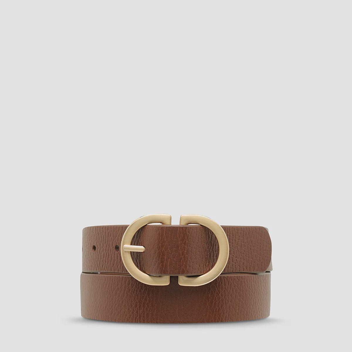 Status Anxiety Belts Status Anxiety | In Reverse Belt - Tan/Gold