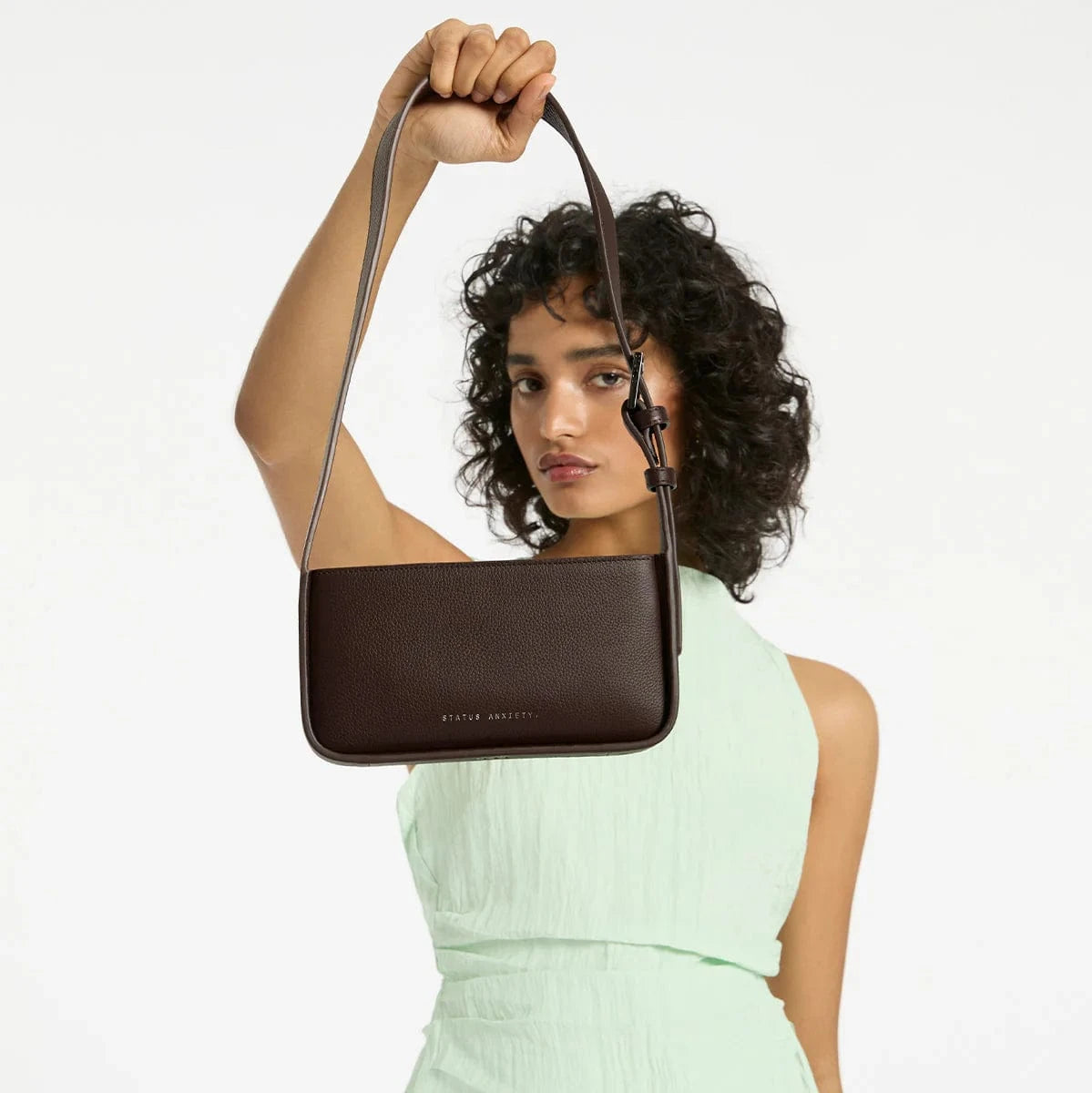 Status Anxiety Handbags - Large Status Anxiety | Light Of Day - Cocoa