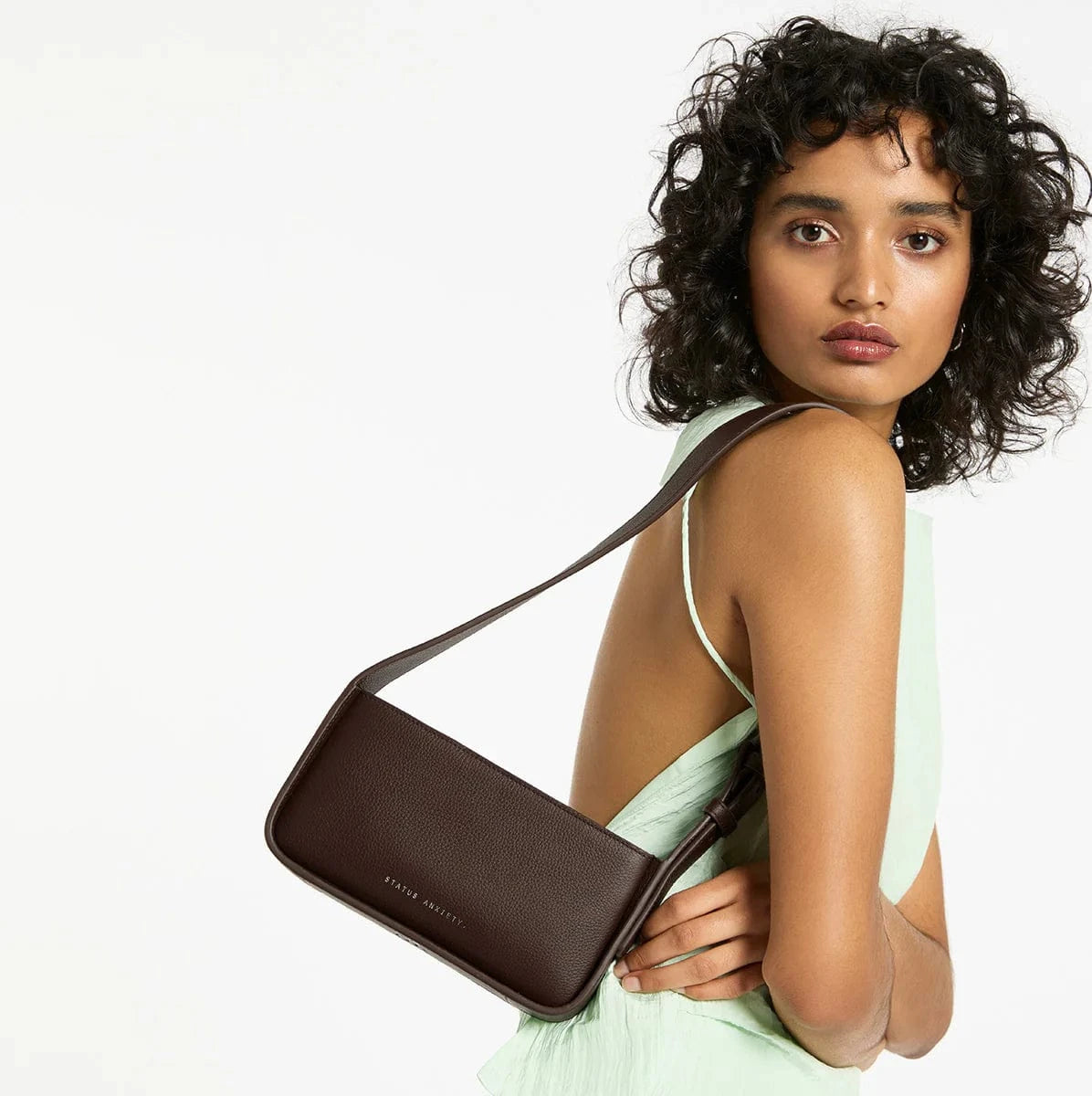 Status Anxiety Handbags - Large Status Anxiety | Light Of Day - Cocoa