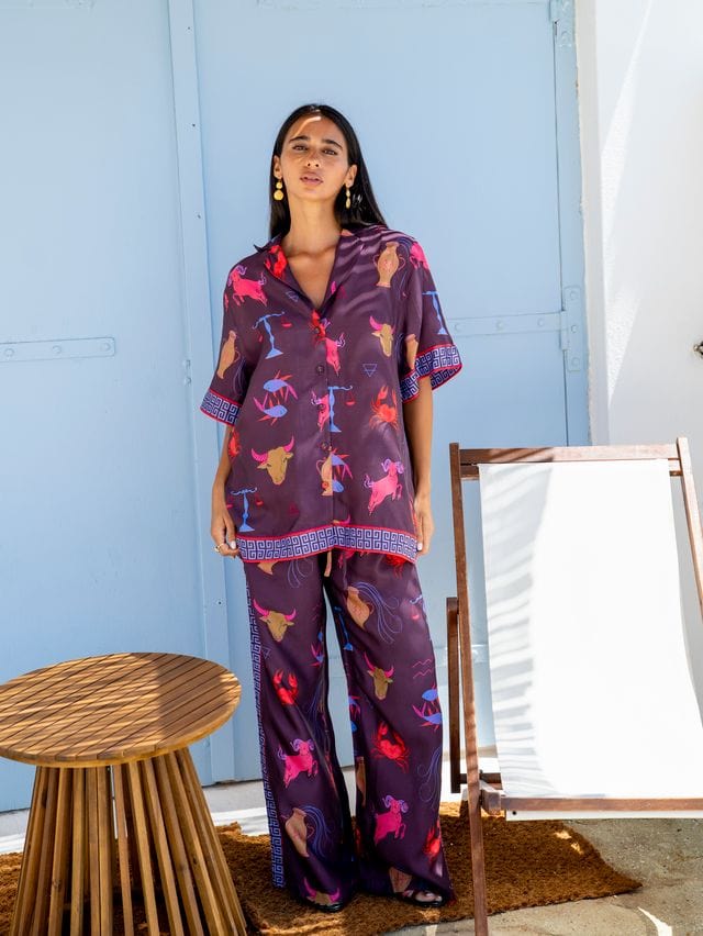 Summi Summi Pants - Casual Summi Summi | Wide Leg Pant - Zodiac
