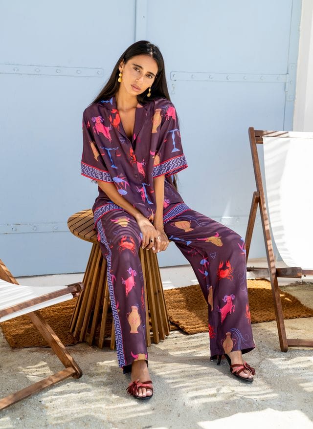 Summi Summi Pants - Casual Summi Summi | Wide Leg Pant - Zodiac