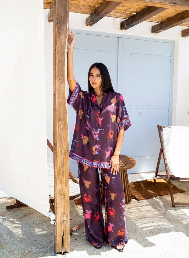 Summi Summi Pants - Casual Summi Summi | Wide Leg Pant - Zodiac