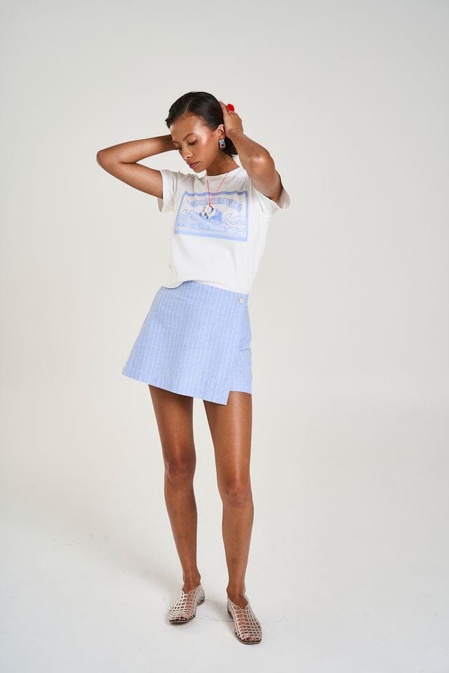 Summi Summi Shorts A-Sym Skort - Sea Stripe
