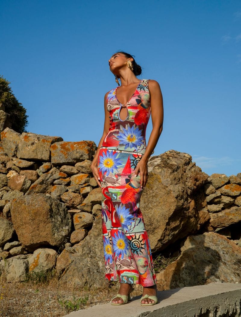 Summi Summi Skirts - Boho Miami Maxi - Dazed