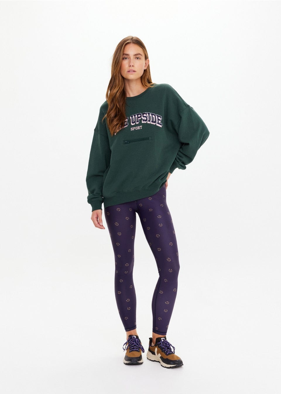 The Upside Sweaters The Upside | Alumni Coolum Crew - Agave