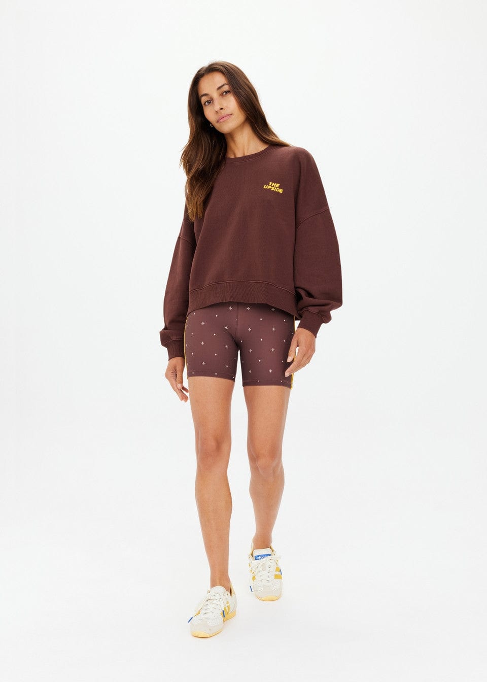 The Upside Sweaters The Upside | Paloma Crew - Cocoa