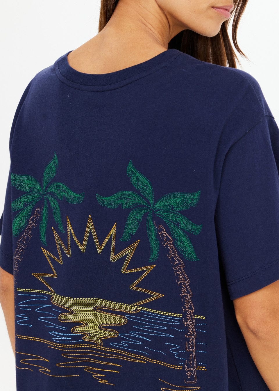 The Upside Tees Sammi Tee - Navy