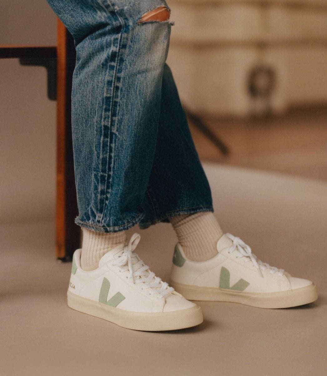 Veja Footwear Veja | Campo Sneakers - White Matcha