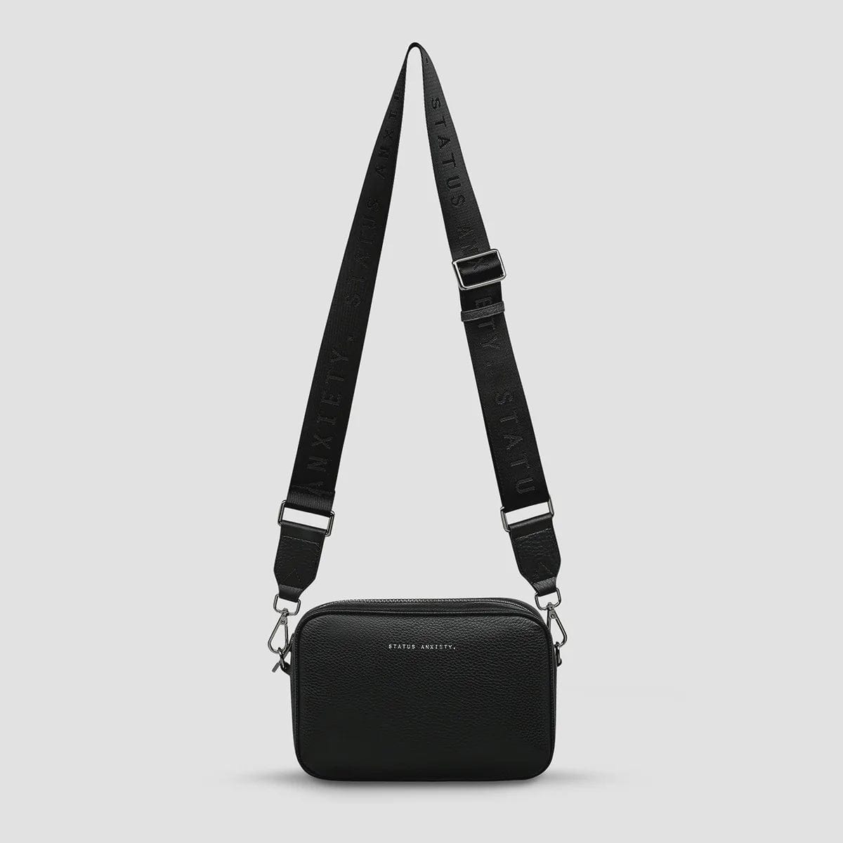 Status Anxiety Bags Status Anxiety | Plunder With Webbed Strap - Black