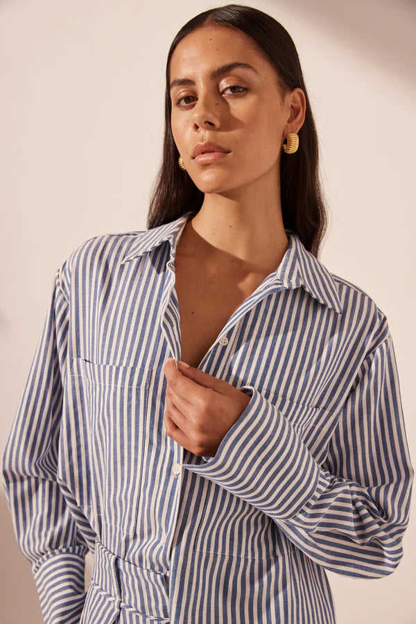 Shona Joy | Yasmine Curved Hem Shirt