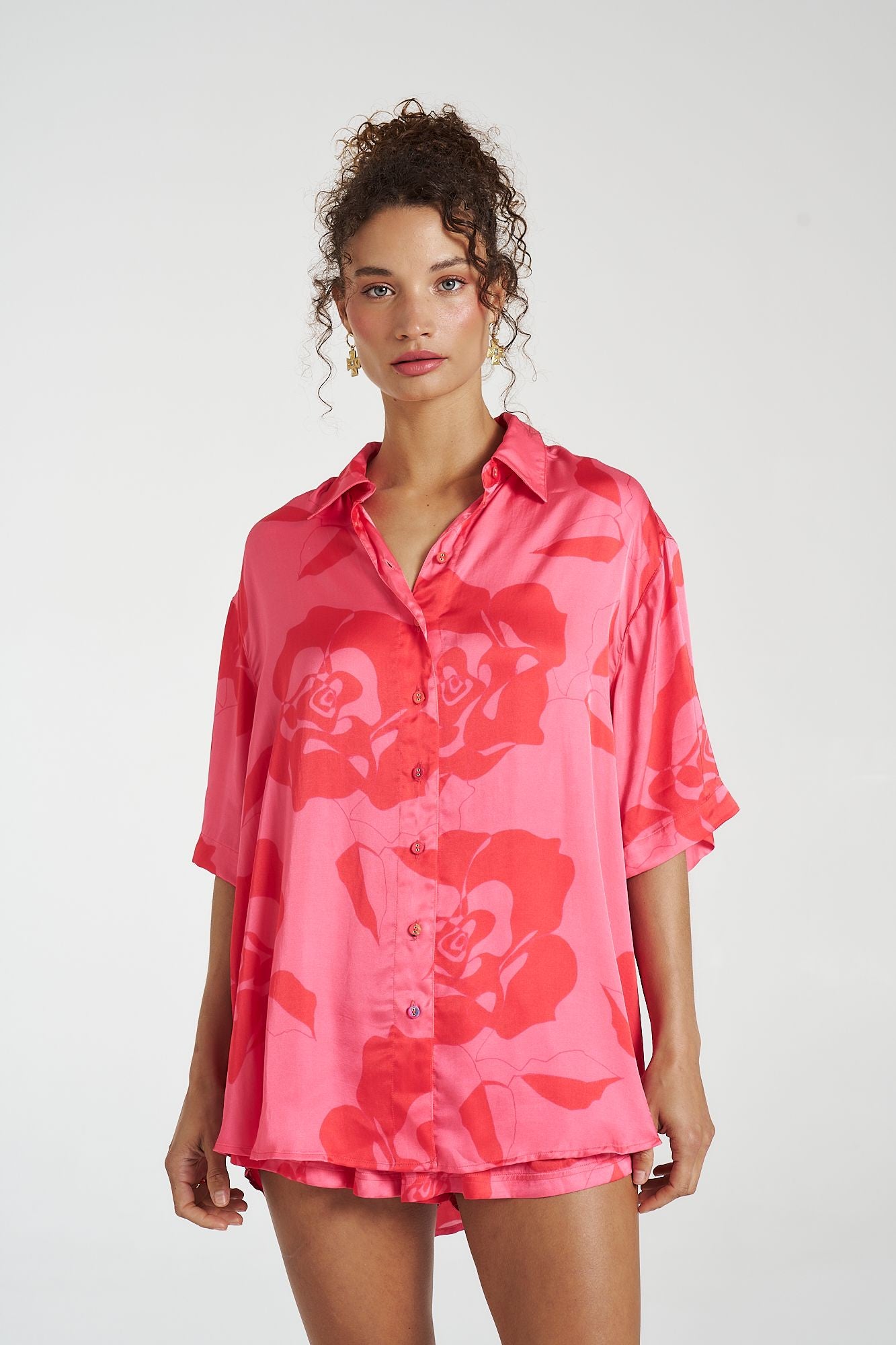 Summi Summi | Big Shirt - A Rose By Any Other Name