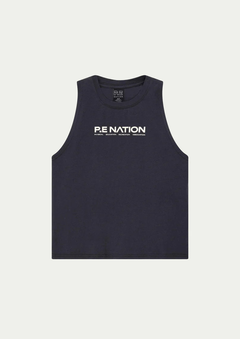 P.E Nation | Shuffle Tank - Marine Blue