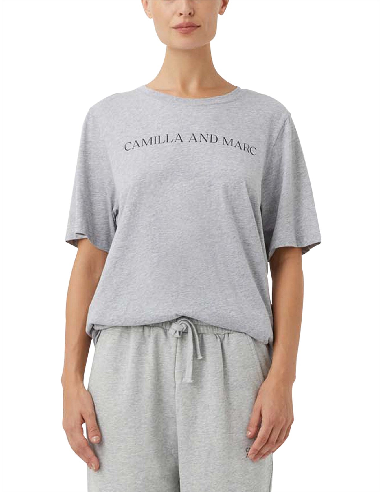 Camilla & Marc | Asher Tee - Grey Marle