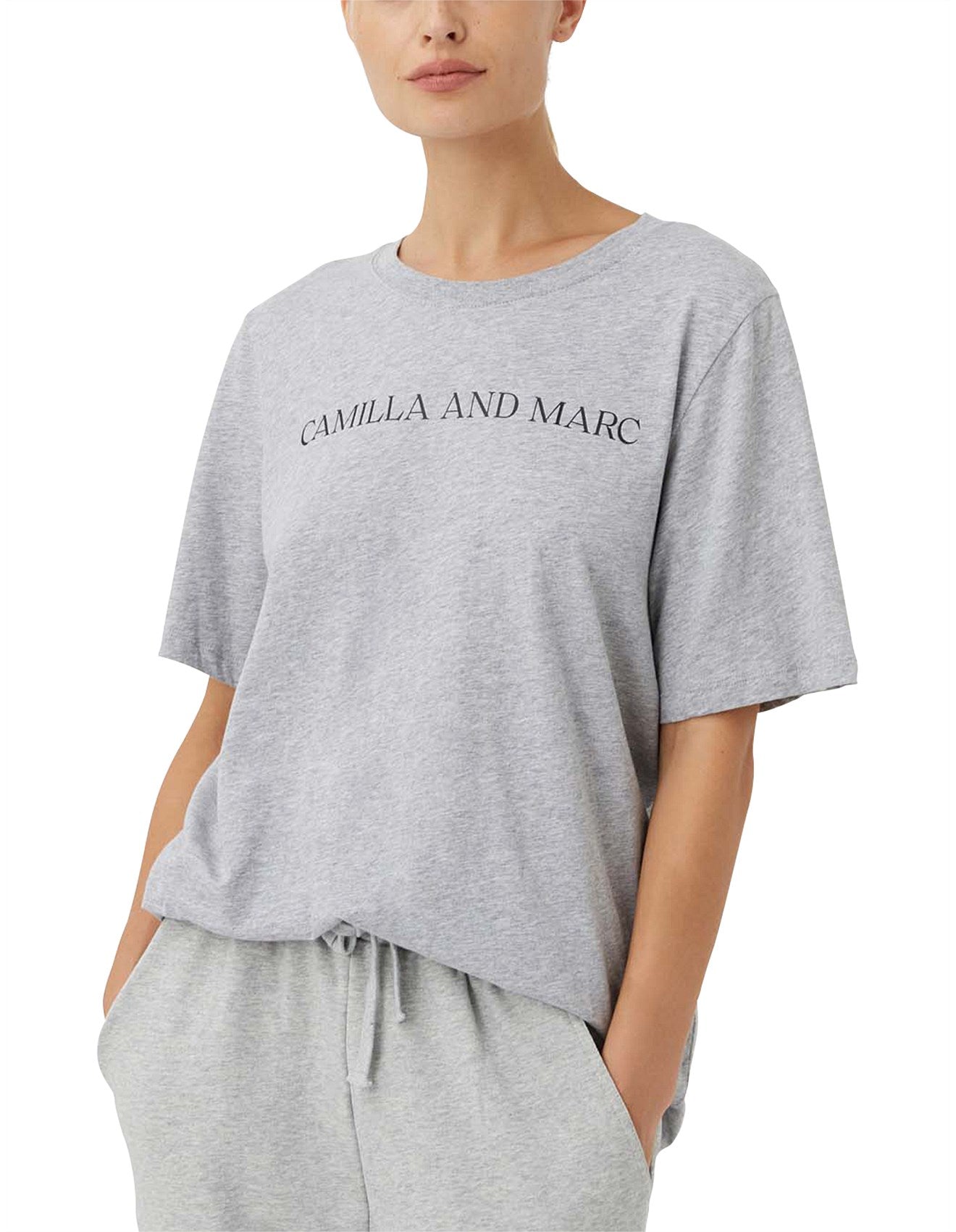 Camilla & Marc | Asher Tee - Grey Marle