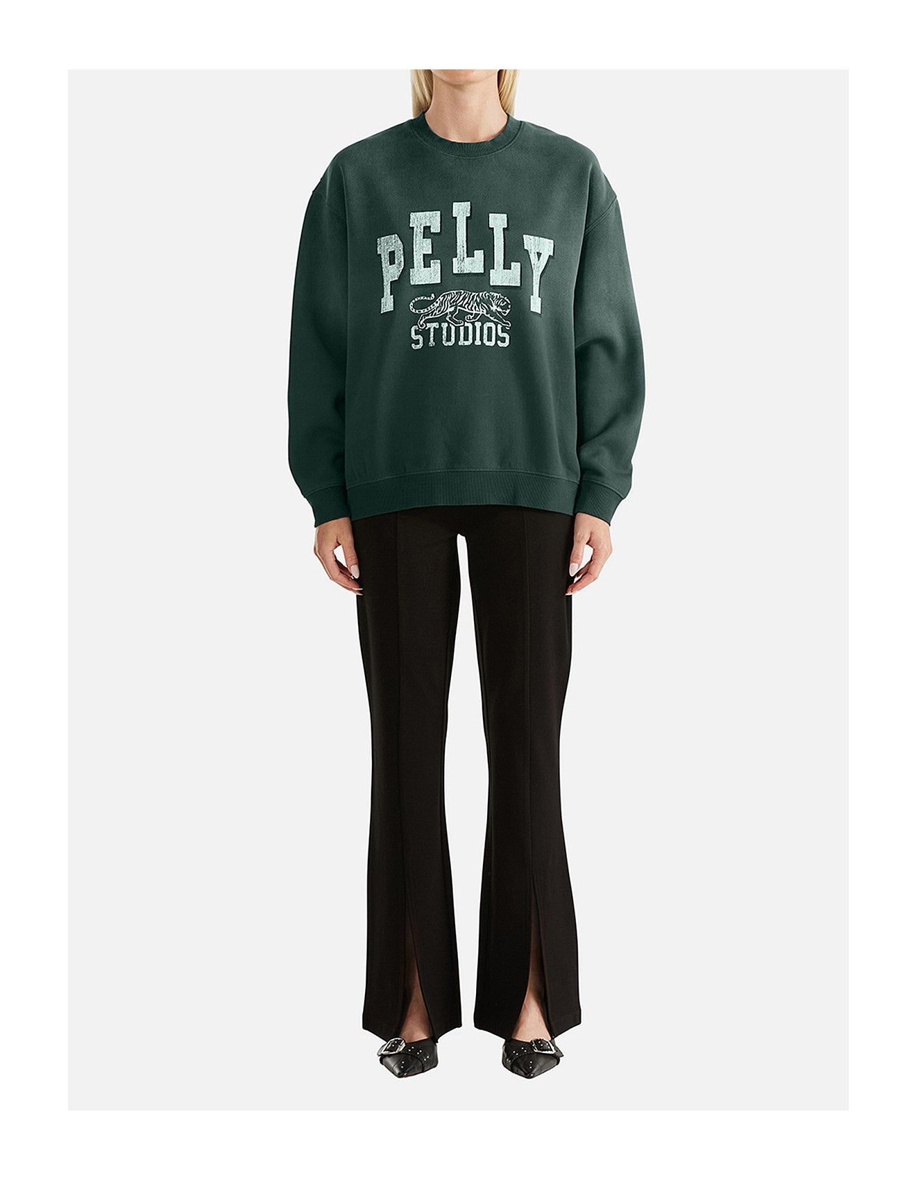 Ena Pelly | Pelly Studios Sweatshirt - Jade Wash