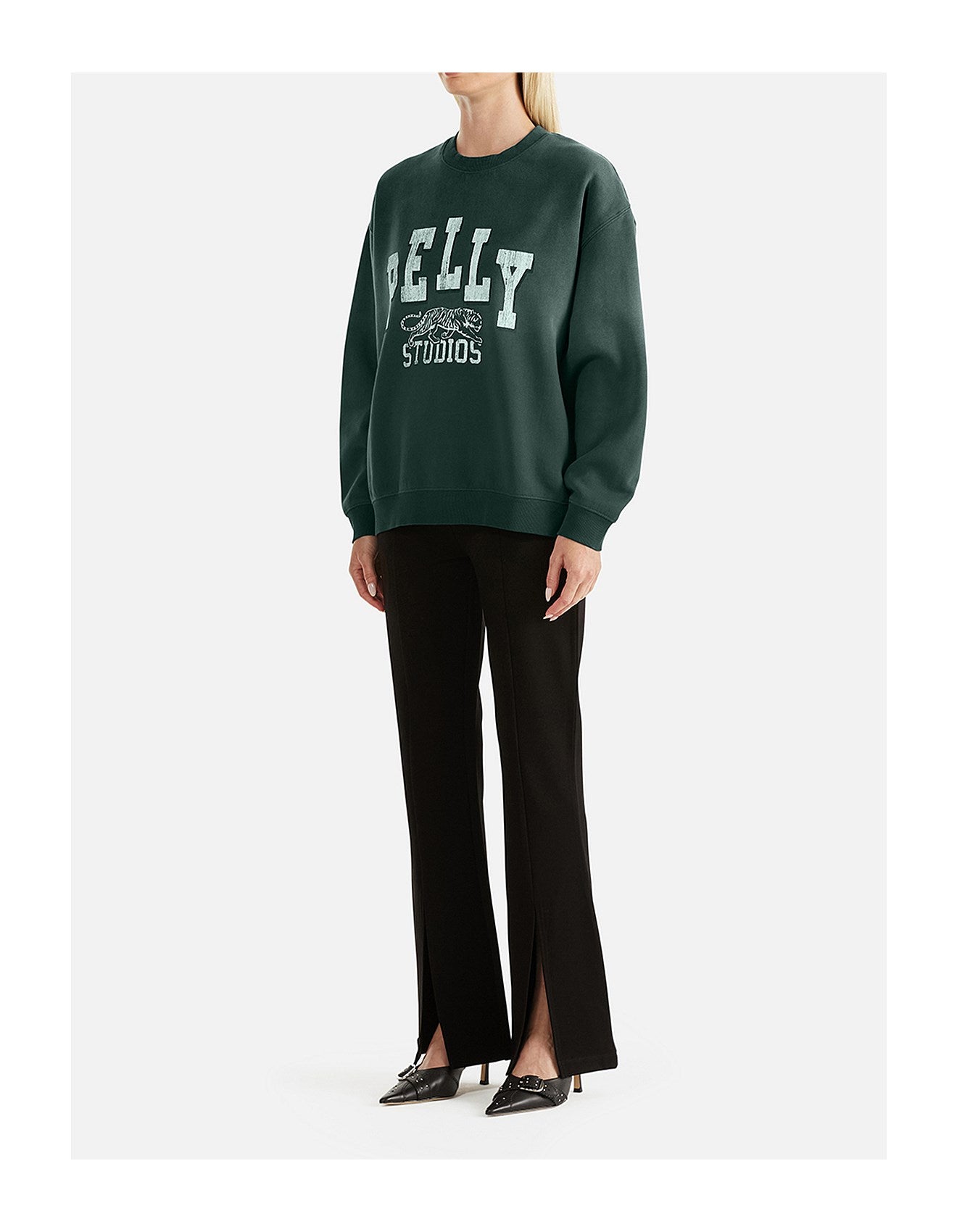 Ena Pelly | Pelly Studios Sweatshirt - Jade Wash