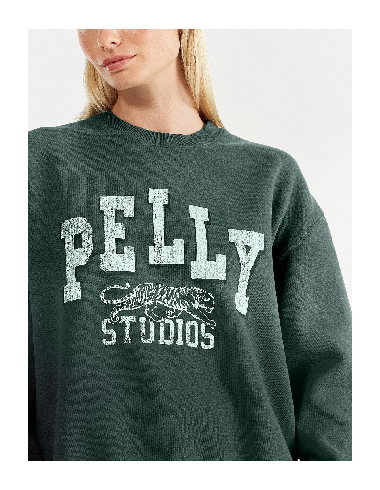 Ena Pelly | Pelly Studios Sweatshirt - Jade Wash