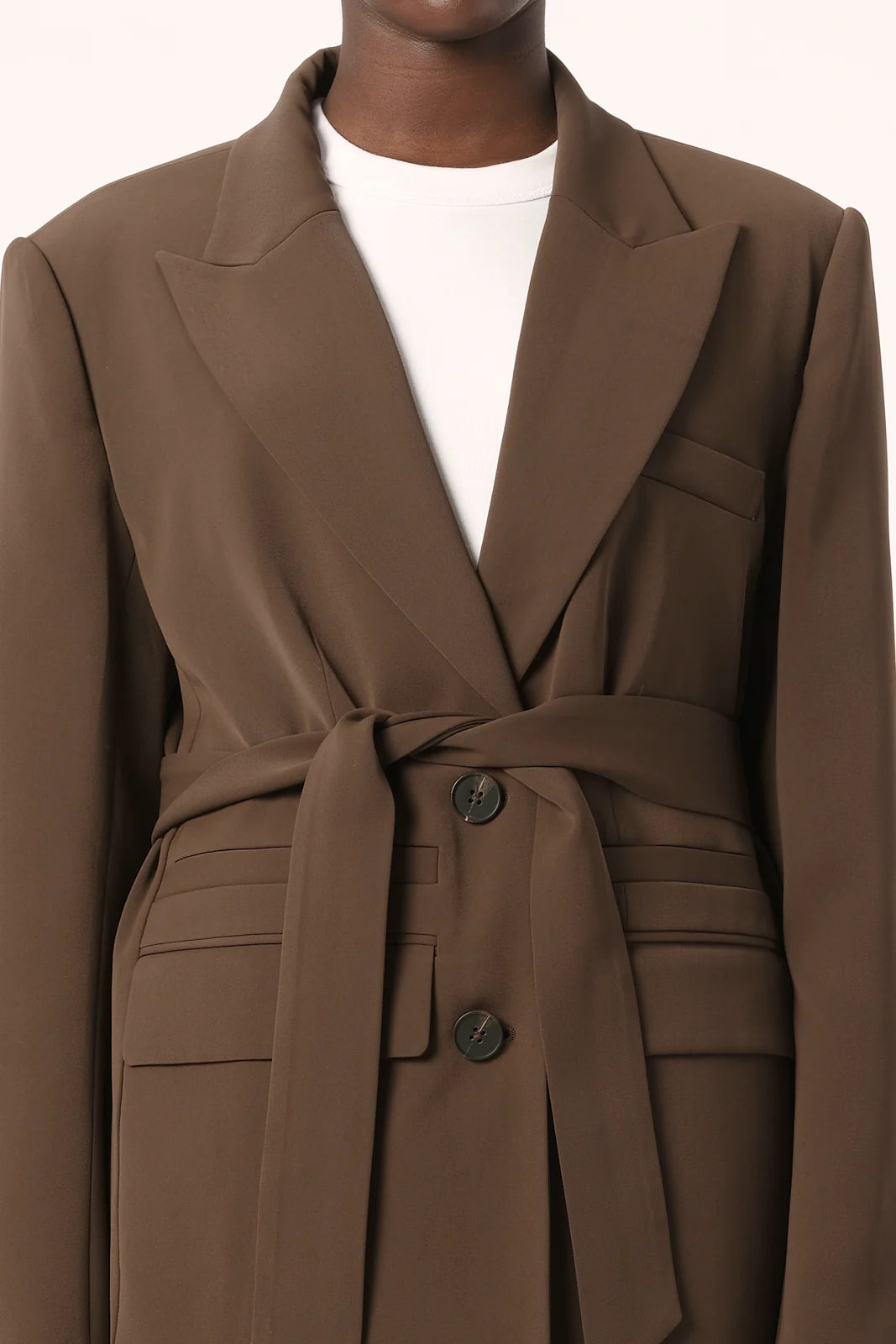 Elka Collective | Amaya Coat - Chocolate