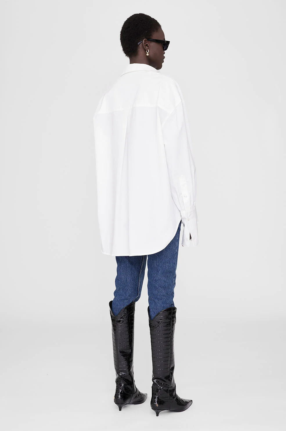 Anine Bing | Maxine Shirt - White