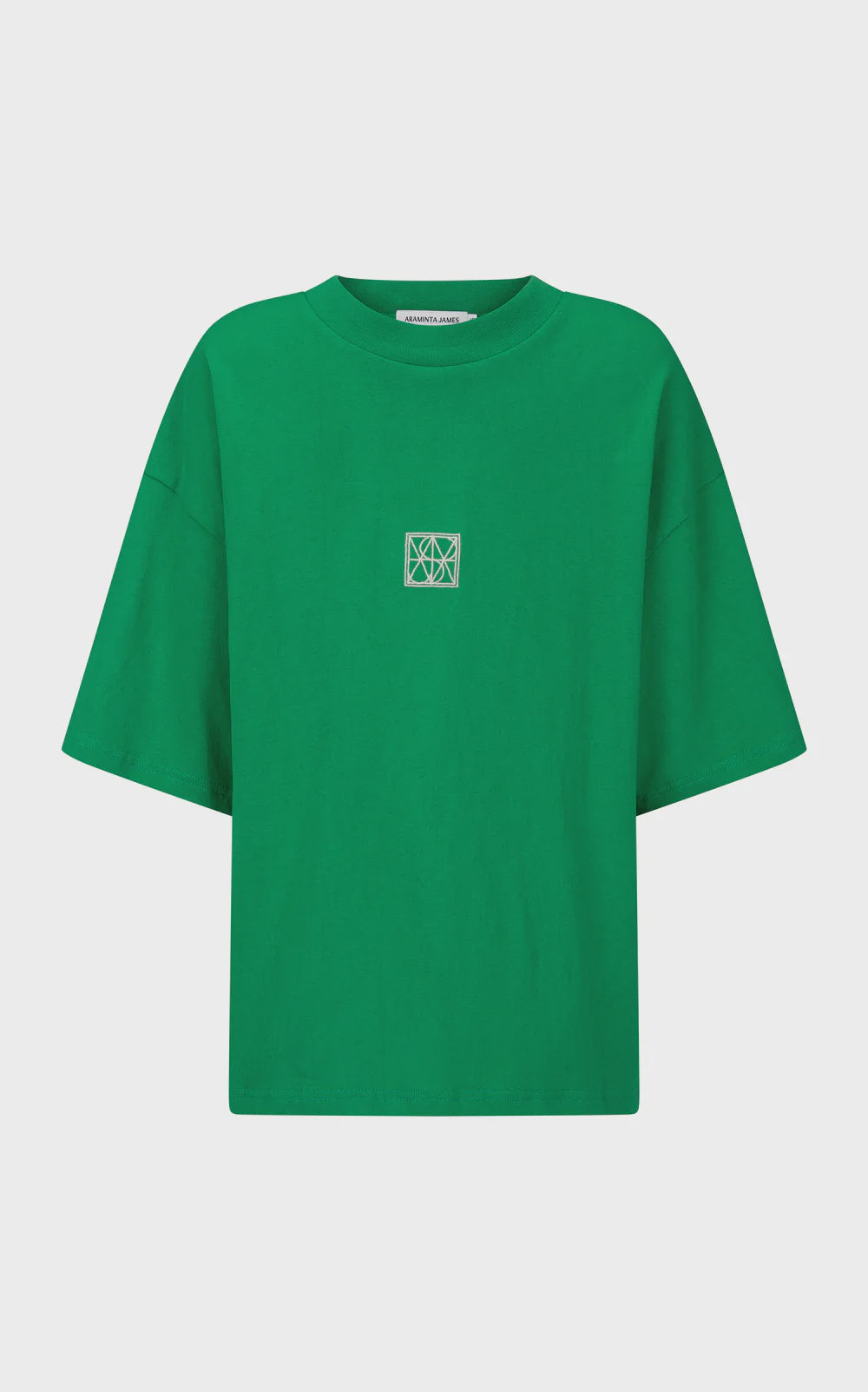 Araminta James | Monogram Classic Tee - Deep Green