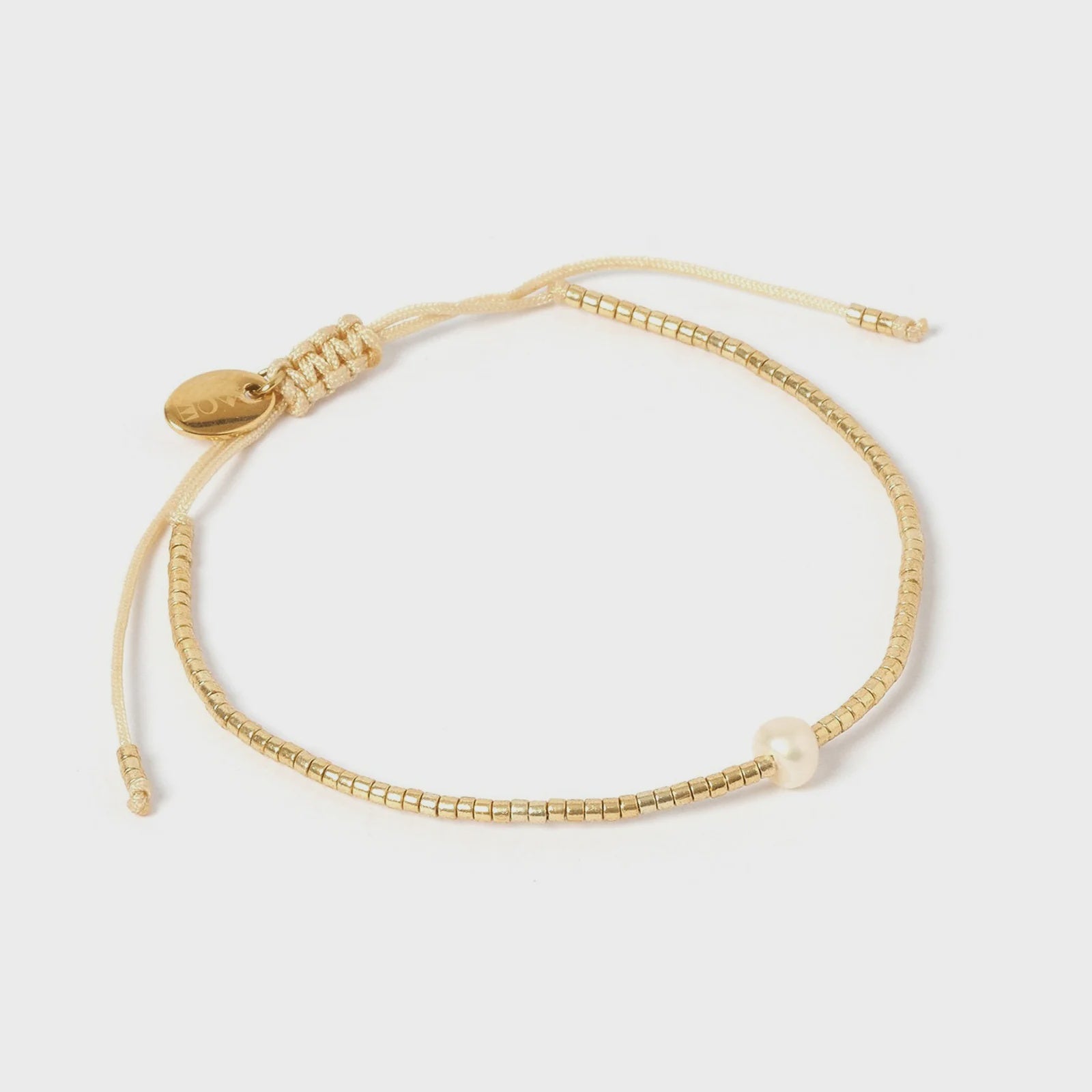 Arms Of Eve | River Gold & Pearl Bracelet