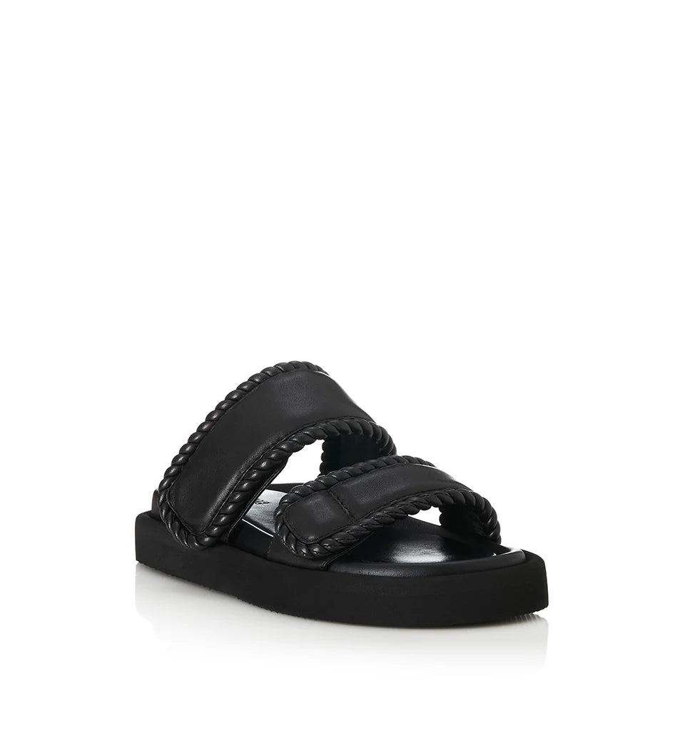 Alias Mae | Anika Sandals - Black Leather