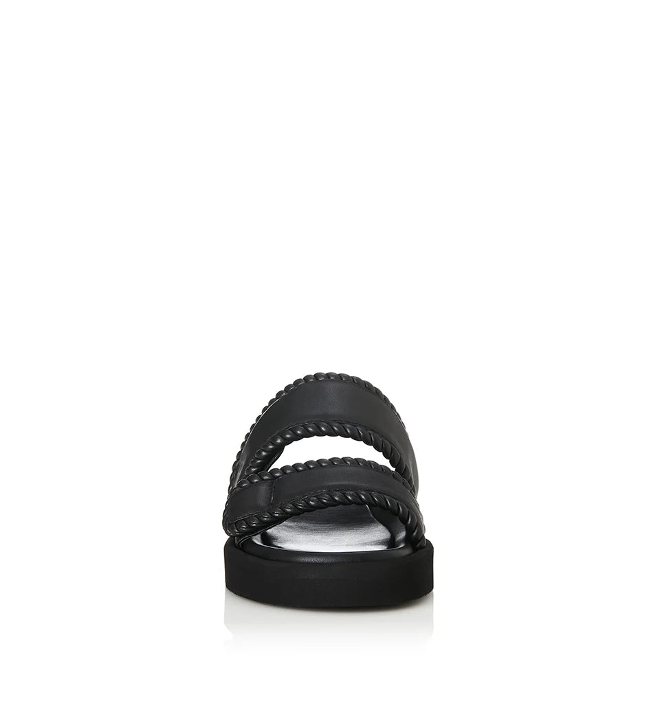 Alias Mae | Anika Sandals - Black Leather