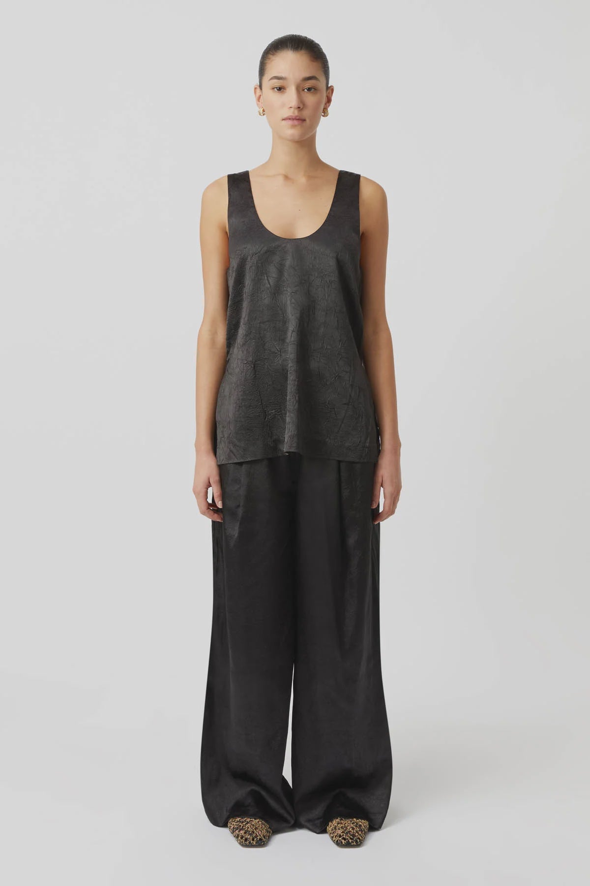 Camilla & Marc | Allire Satin Pant - Black