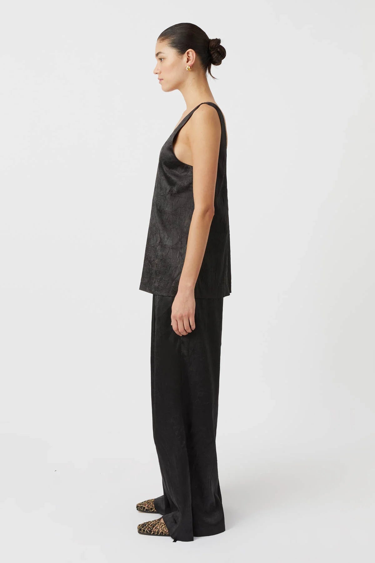 Camilla & Marc | Allire Satin Pant - Black