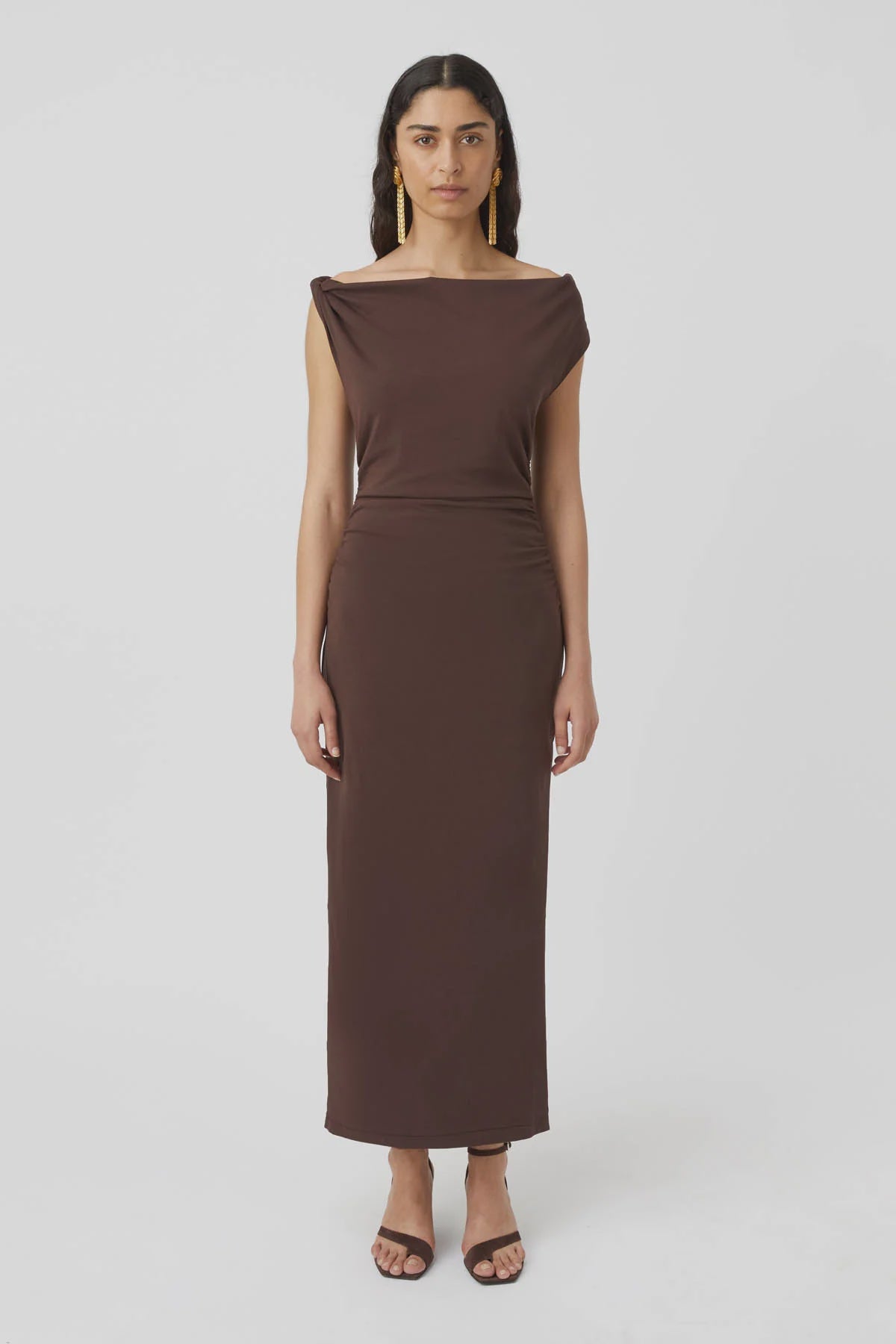 Camilla & Marc | Mara Dress - Chestnut