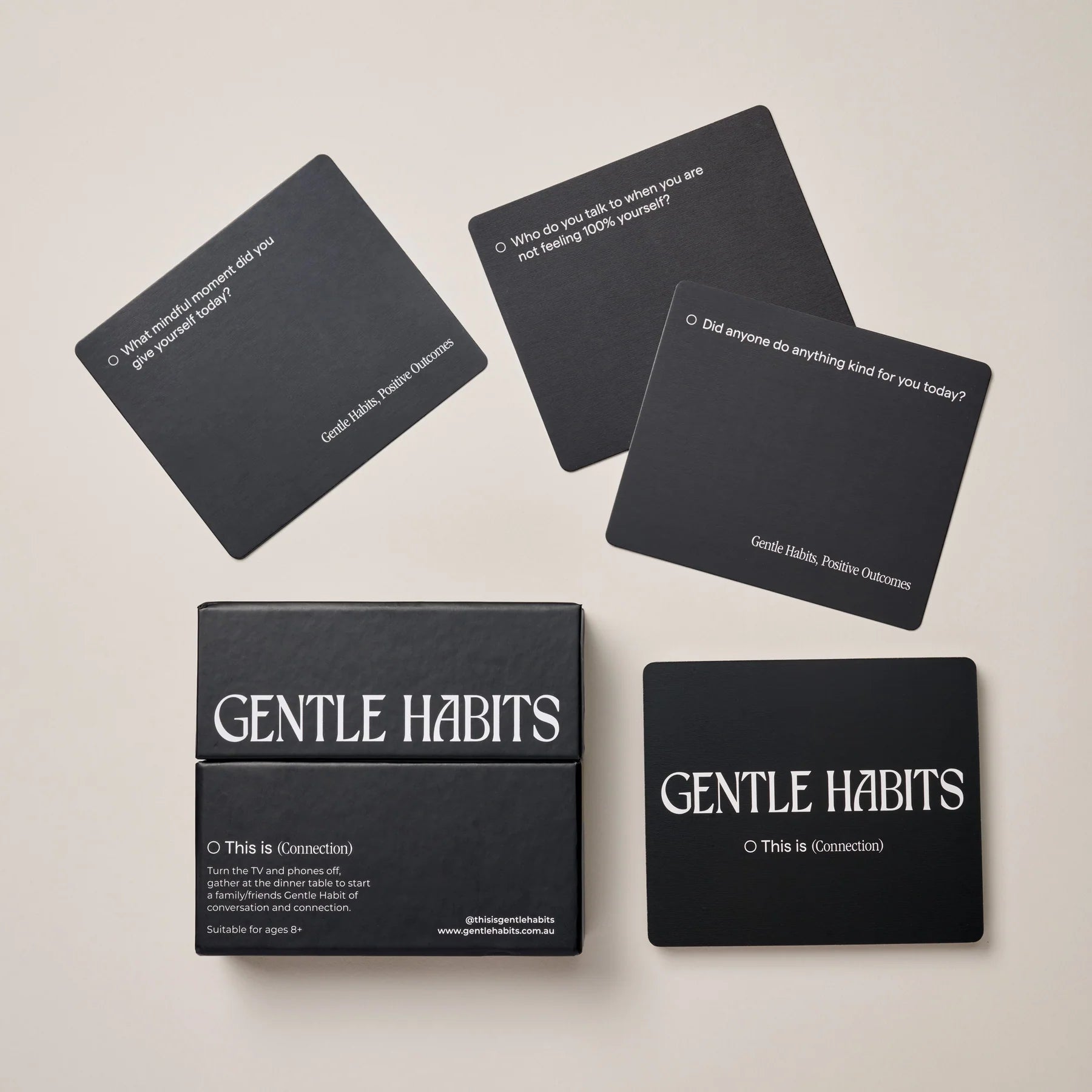 Gentle Habits | Connection Cards