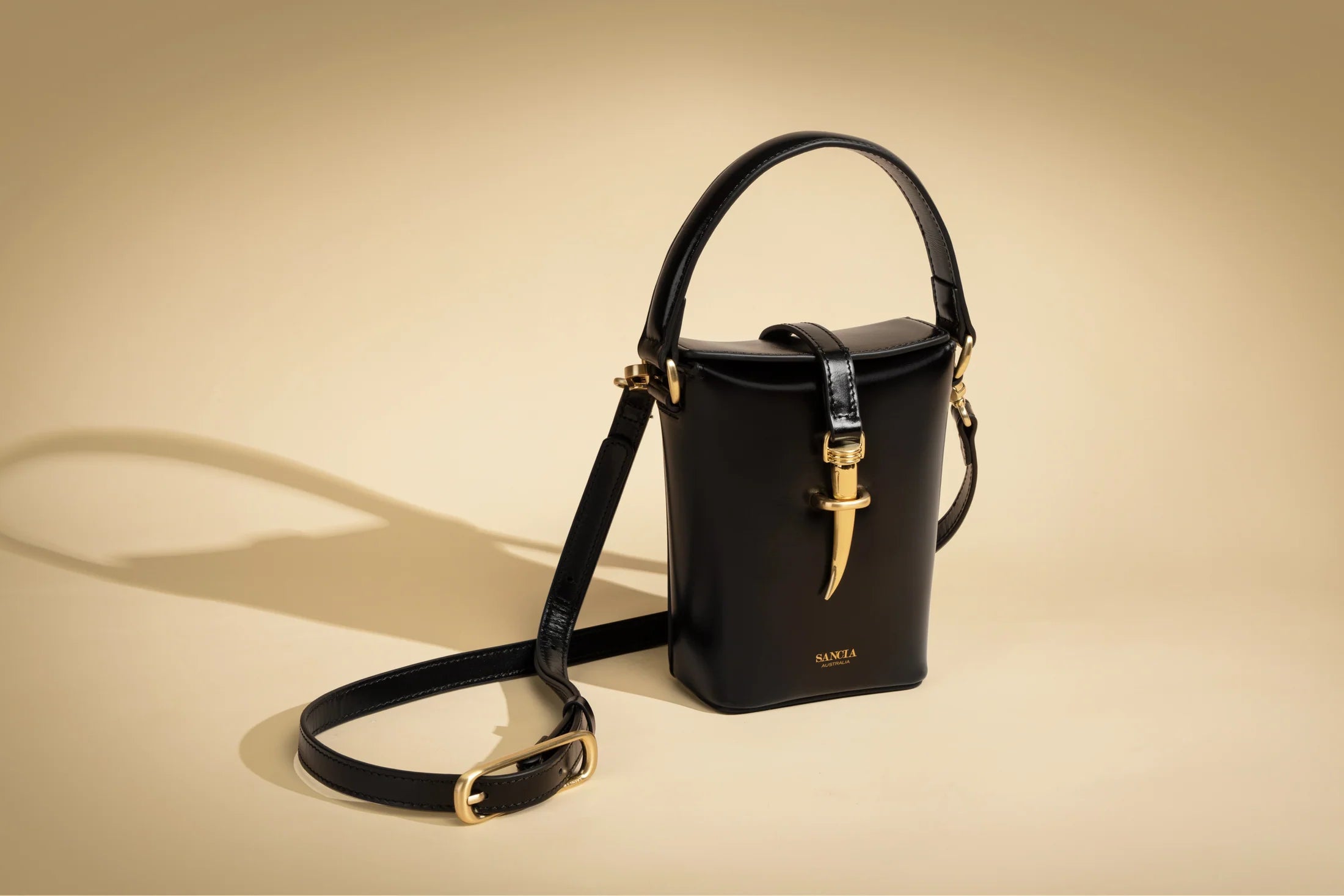 Sancia | The Estelle Bucket - Black